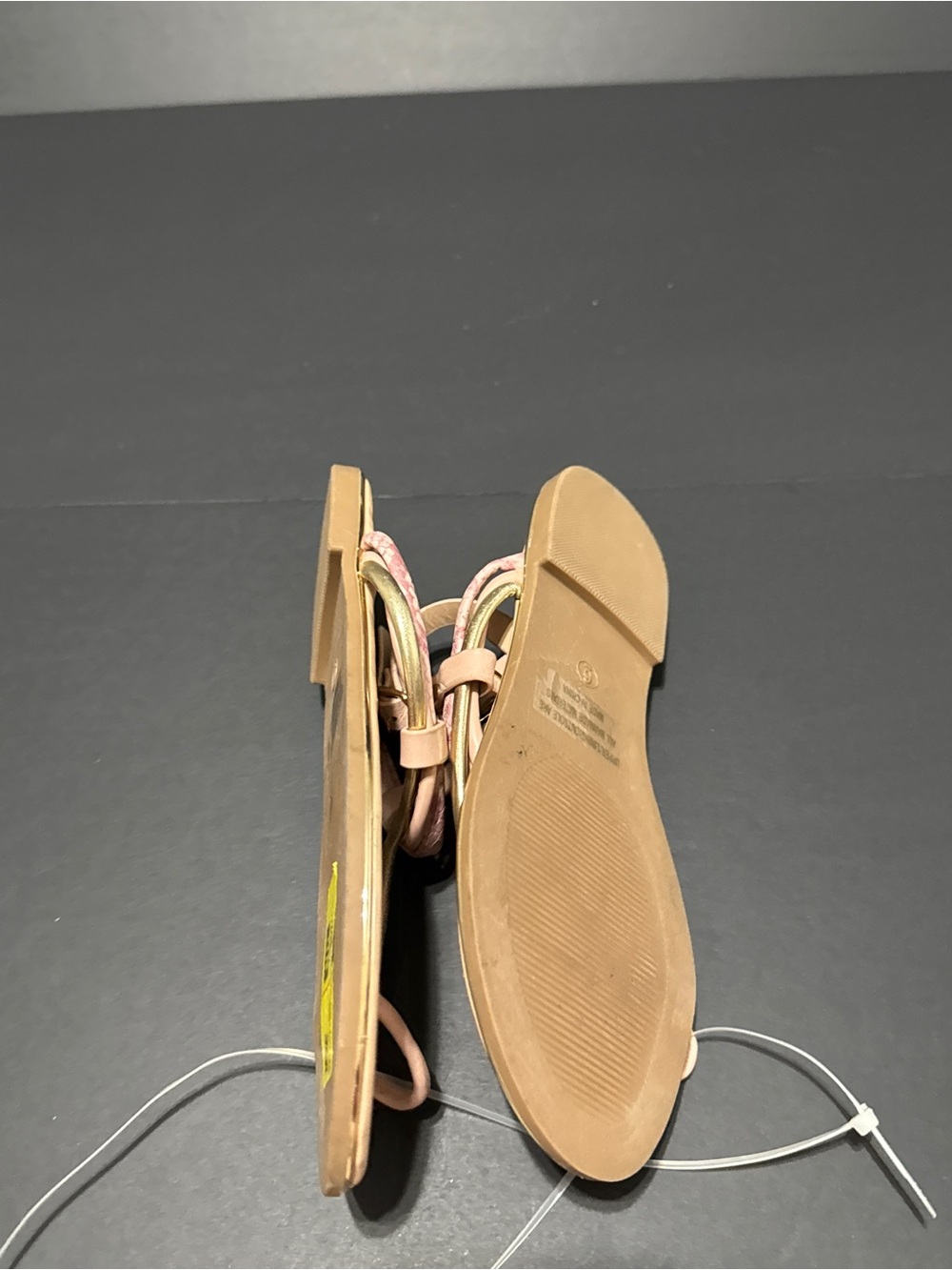 EXTREME Pink Braided Strap Women's Sandals - Picture 4 of 14